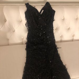 🔥🔥Black sequin dressy dress